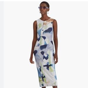 Paloma Wool Josie patterned water color dress